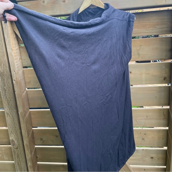 Cashmere Bryn Walker Grey Draped Vest - Picture 7 of 15